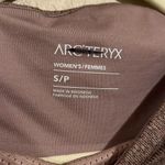 Arcteryx Arc'tery Laina MiniShift Dress Pullover Short Sleeve Mock Neck Knit Brown small Photo 2