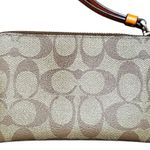 Coach Rainbow  Wristlet EUC Photo 2