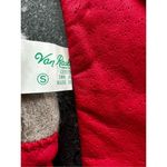 Van Real red leather gloves size S Photo 4