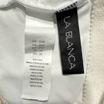 La Blanca Linea Costa One Shoulder One Piece Swimsuit Women's Plus 20W White NWT Photo 4