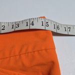 NY&CO Orange High Waist Modern Fit Career Dress Pants Ankle Slit Business 8 Tall Size undefined Photo 5