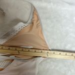 Cream and White One Piece Swimwear with Delicate Lace Size 1X Photo 5