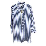 J.Crew NWT  Cottage Shirt Dress in Striped Cotton Poplin Size 8 Photo 3