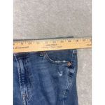 Gap  Jeans Women's Blue 6/28 Distressed Regular Girlfriend Mid Rise Wash Denim Photo 5