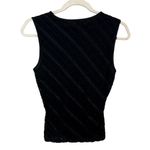 Classiques Entier Women's Black Lace Sleeveless Tank Top Size Small Y2K Photo 5