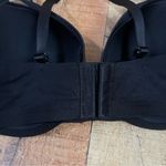 Parade XL Rose Ruffle Lace Mesh Underwire Pushup Bra Floral Anniversary Black Photo 4