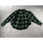 BDG Flannel Shirt Women Small Plaid Long Sleeve Front Tie Festival Cottagecore Photo 2