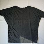 EXPRESS Gray Sequin Short Sleeve T-Shirt Photo 5