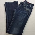 Rock & Roll Cowgirl  Dark Blue Boot Cut Jeans Photo 1