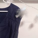 A loves A WILL NOT TAKE LESS NWT  Navy Blue Peplum Blouse Photo 5