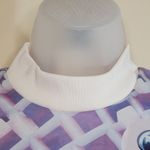 Adidas Mary Katrantzou  Short Sleeved Cropped Top Purple Small Photo 4