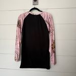 Mossy Oak  Women’s XL Black Camo Shirt Top Longsleeve Photo 2