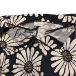 Farm Rio  x Anthropologie Daisy Linen-Blend Wide-Leg Pants Black Sz S Retail $168 Photo 4