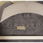 Young Fabulous and Broke  Jumpsuit Grey Snap Front Collar Pockets Belted Sz‎ Small Photo 1