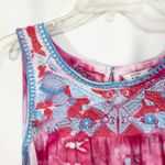 Crown & Ivy ‎ Plus Size 2X Tank Top Embroidered Handmade Tie Dye Sleeveless 1055 Photo 7