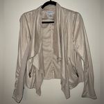 Carmen Marc Valvo Suede Tan Jacket NWOT Photo 0