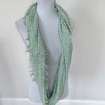 Cozy Mint Green Textured Scarf Photo 2