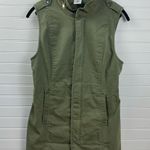 CAbi Explorer Army Green Utility Vest Jacket Cotton #5101 size Small Photo 0