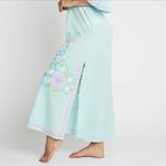 NEW Debbie Katz Taliah Maxi Tunic Dress cover up LARGE SEA Blue Photo 4