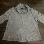 Lane Bryant  Women Cowl Neck Pullover‎ Sweater Top Size 14/16 Gray Photo 0