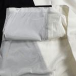 Karen Millen  Colorblock Minimalist Sheath Dress Black White Cap Sleeve Size 8 Photo 8