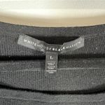 White House | Black Market White House Black Market Black Lace Back Sweater Women’s Size Large Elegant Photo 3