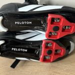 Peloton Shoes Womens 7 38 Black Red Cycling Shoes Bike Cleats Biking Spinning Photo 8