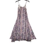 ALLSAINTS  Essie Masala Dress Mink Pink Snakeskin Print Midi Slip Dress Medium‎ Photo 10
