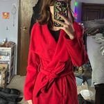 Forever 21 Red Coat Photo 7