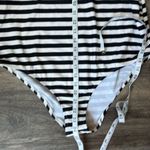 Motherhood  MATERNITY Beach Bump™ Striped Halter One Piece Maternity Swim Sz XL + Photo 9