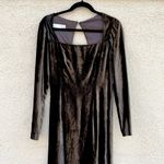 NEW Siri Brown Velvet Gown Maxi Long Sleeve Formal Medieval 6 Photo 1