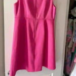 Trina Turk Hot Pink Tank Midi Dress - Size 14 Photo 1