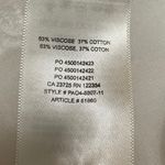 Aritzia Wilfred Hemistiche White Semi Sheer Short Sleeve Mini Shirt Dress Sz XS Photo 5