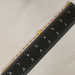 18k Gold Stainless Steel Dainty Elephant Chain Bracelet Red Photo 5