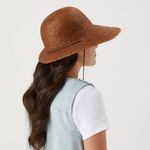 Duluth trading Palm straw garden hat Brown Photo 1
