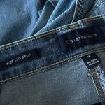 Charter Club SZ 14 Wide Leg Crop Jeans High-Rise Stretch Pockets Tummy Slimming Photo 7