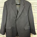 Men's Lauren Ralph Lauren Blazer, Black & White Striped, Size 42S Photo 0
