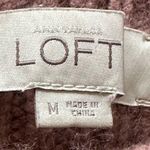 Loft Ann Taylor Pink Cable Knit Sweater SZ M Photo 1