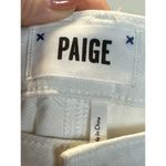 Paige Women's Waist Size 4 White Front Slit Midi Skirt NWT Photo 2