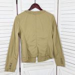 J.Crew Chino Braided Trim Twill Utility Blazer Jacket Tan 4 Photo 8