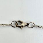 Handmade Orange Bead Faux Pearl Necklace Earrings Set Silver Gold Photo 10