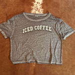 Boutique Iced Coffee tee shirt  size small  No flaws  Photo 0