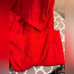 Knox Rose  NWT Plus Red Jumpsuit pockets adj. straps stretch wide leg summer Photo 7