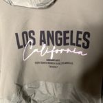 ZARA  Hoodie Belly Sweatshirt print LOS‎ ANGELES CALIFORNIA Size XL Photo 10