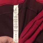 Lululemon Illumina Run Crop Legging Bordeaux Bumbleberry Reflective Mesh Capri Photo 14