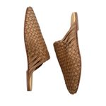 Nisolo Brandy Woven Leather Mules Minimalist Slide Tan Sz 11 Quiet Luxury Flats Photo 5