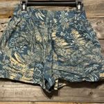 Ulla Johnson - Anela shorts- blue - floral print- high waisted- side zip closure Photo 4