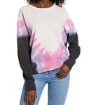 Daydreamer Flying V Varsity Tie Dye Crew Sweatshirt Size Small Photo 1