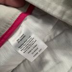 Talbots Perfect Skimmer Cropped Pants Cream Women’s Size 6 Petite Spandex Blend Photo 4