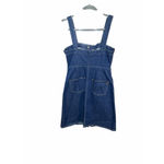 Madewell Maxwell Denim Button Down Tank Overall Dress Sz 6 NWT Photo 2